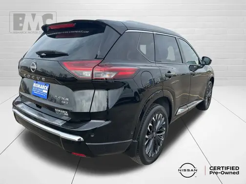 Black 2024 Nissan Rogue Platinum