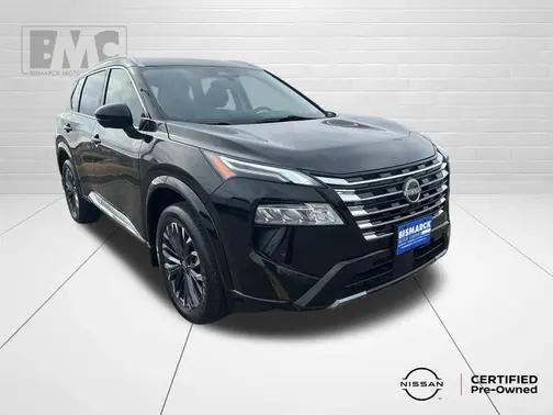 Black 2024 Nissan Rogue Platinum
