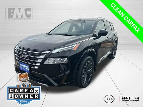 Black 2024 Nissan Rogue Platinum