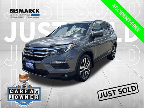 Modern Steel Metallic 2016 Honda Pilot Touring