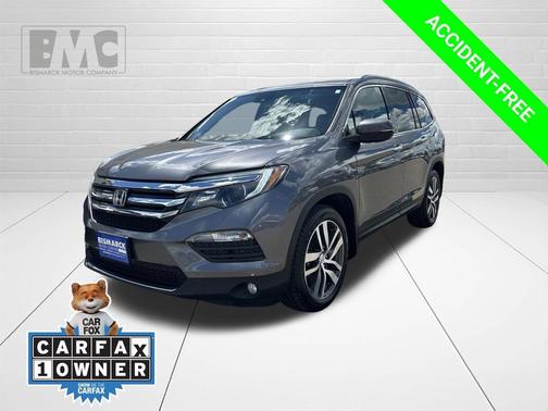 Modern Steel Metallic 2016 Honda Pilot Touring