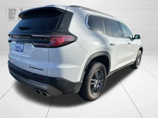 White 2025 GMC Acadia Elevation