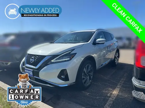 White 2020 Nissan Murano SL