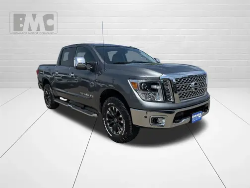Gray 2019 Nissan Titan SL