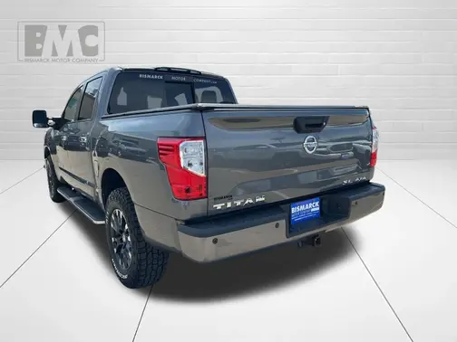 Gray 2019 Nissan Titan SL