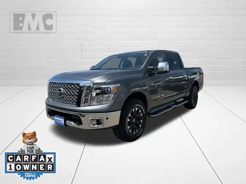 Gray 2019 Nissan Titan SL