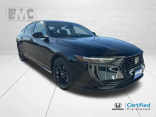 Black 2025 Honda Accord SE