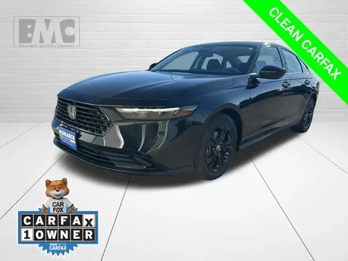 Black 2025 Honda Accord SE
