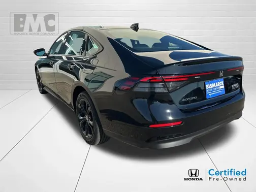 Black 2025 Honda Accord SE