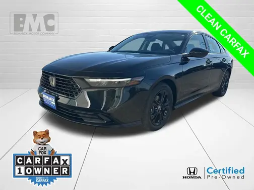Black 2025 Honda Accord SE