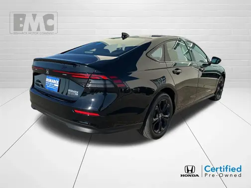 Black 2025 Honda Accord SE