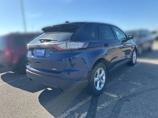 Blue 2016 Ford Edge SE