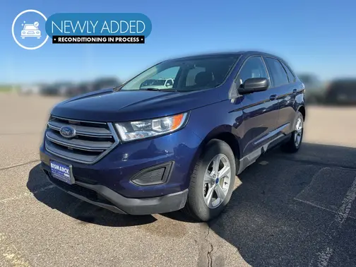 Blue 2016 Ford Edge SE