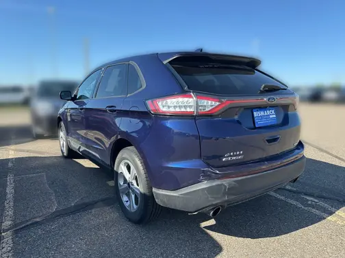 Blue 2016 Ford Edge SE