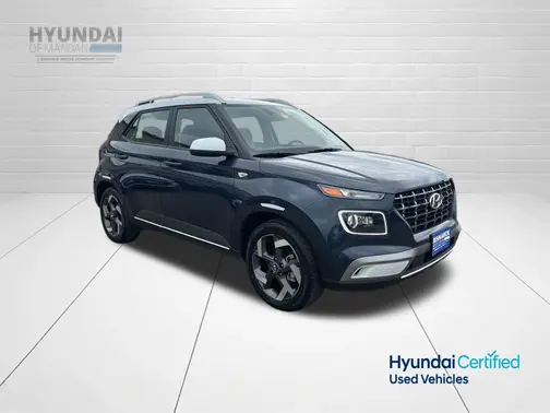 White 2025 Hyundai VENUE Limited