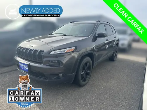 Gray 2018 Jeep Cherokee Limited