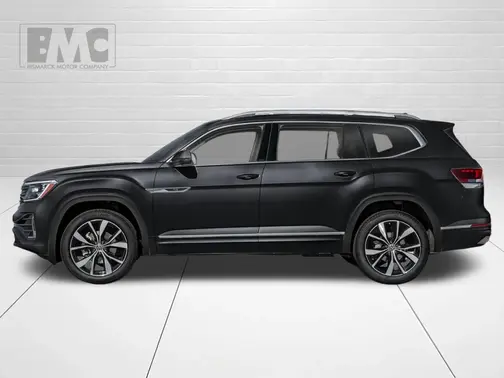 Deep Black Pearl 2026 Volkswagen Atlas 2.0T SEL Premium R-Line 4MOTION