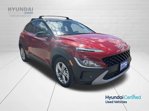 Pulse Red w/Black Roof 2023 Hyundai KONA SEL