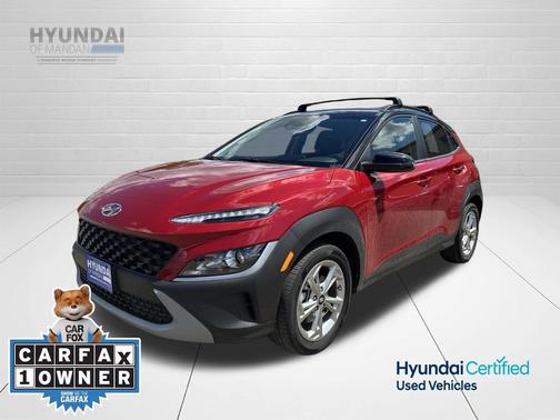 Pulse Red w/Black Roof 2023 Hyundai KONA SEL