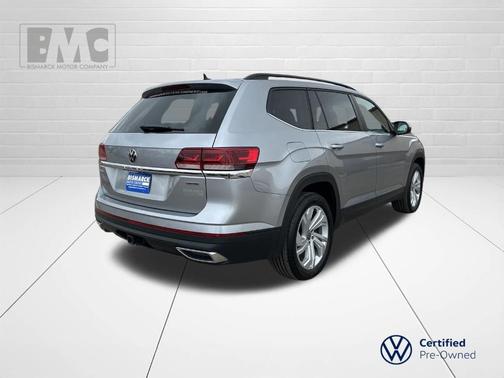 Pyrite Silver Metallic 2022 Volkswagen Atlas 3.6 SE w/ Technology