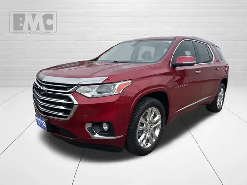 Red 2021 Chevrolet Traverse High Country