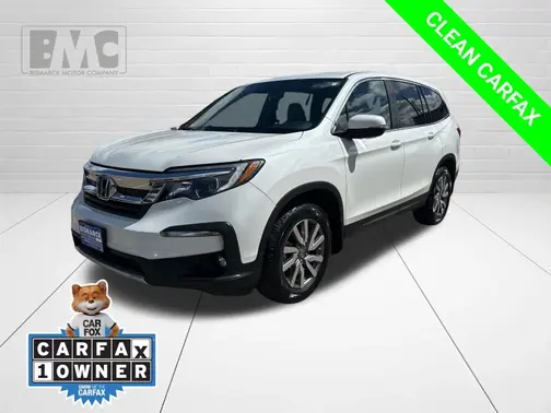 White 2020 Honda Pilot EX-L