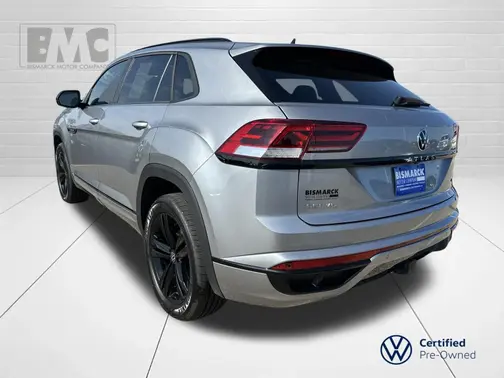 Silver 2023 Volkswagen Atlas Cross Sport 3.6L V6 SEL R-Line