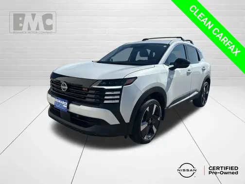 White 2026 Nissan Kicks SR