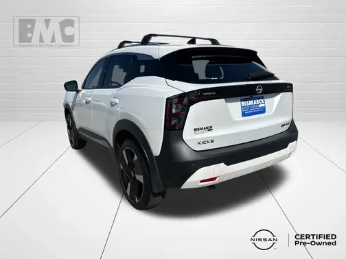 White 2026 Nissan Kicks SR