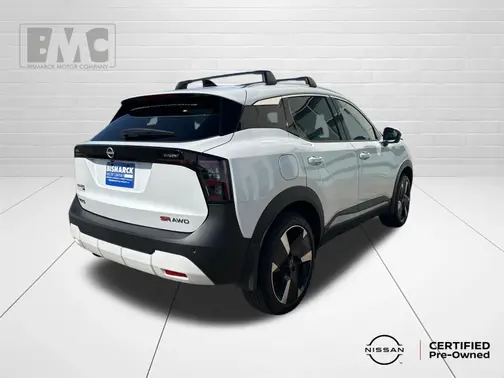 White 2026 Nissan Kicks SR