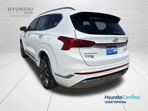 White 2023 Hyundai SANTA FE Calligraphy