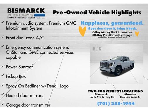 Summit White 2024 GMC Sierra 2500 Denali