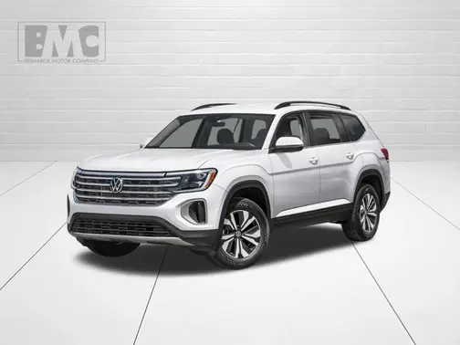 Opal White Pearl 2026 Volkswagen Atlas 2.0T SE w/Technology 4MOTION