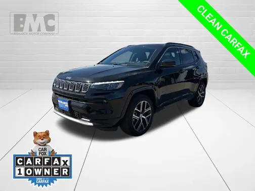 Black 2024 Jeep Compass Limited
