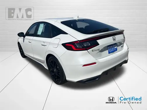 White 2025 Honda Civic Sport