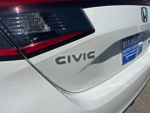 White 2025 Honda Civic Sport