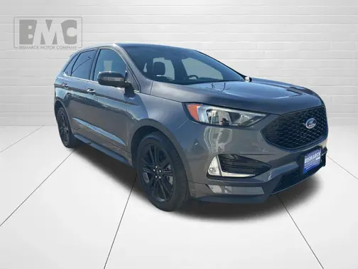 Gray 2022 Ford Edge ST Line