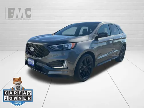 Gray 2022 Ford Edge ST Line
