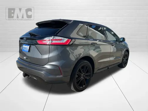 Gray 2022 Ford Edge ST Line