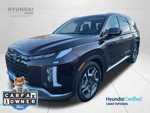 Red 2023 Hyundai PALISADE Limited