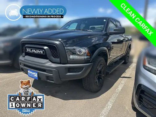 Black 2021 RAM 1500 Classic Warlock