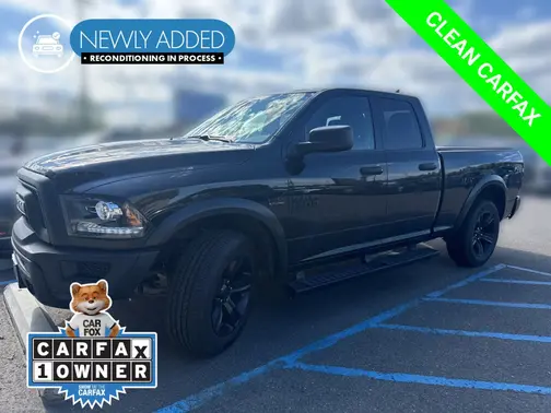 Black 2021 RAM 1500 Classic Warlock