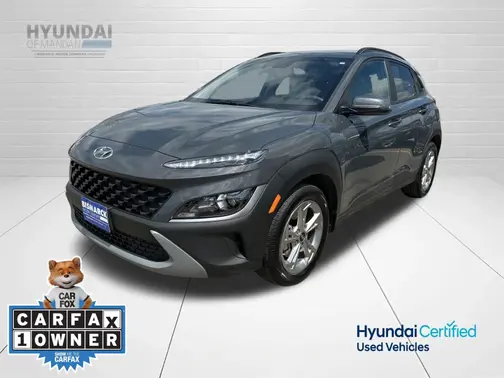 Gray 2023 Hyundai KONA SEL