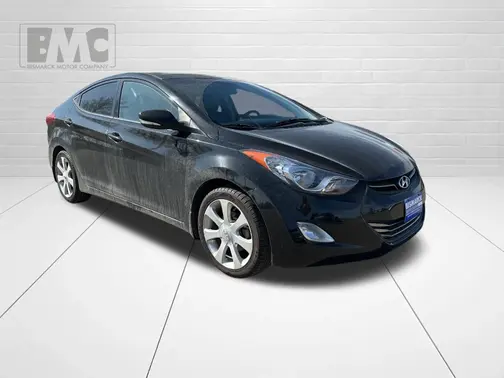 Black 2013 Hyundai ELANTRA Limited