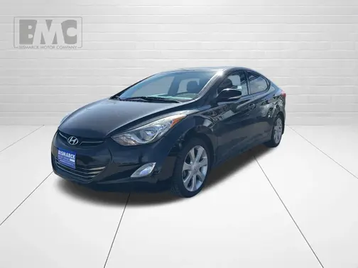 Black 2013 Hyundai ELANTRA Limited