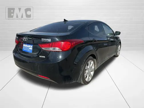 Black 2013 Hyundai ELANTRA Limited