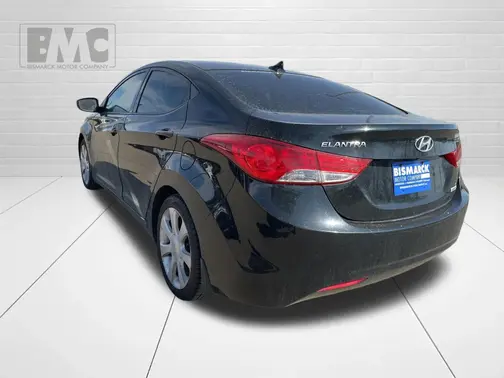 Black 2013 Hyundai ELANTRA Limited