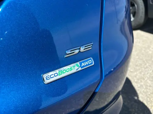 Blue 2017 Ford Fusion SE