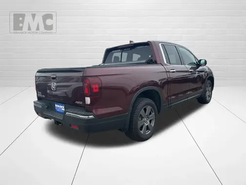 Red 2020 Honda Ridgeline RTL-E