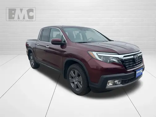 Red 2020 Honda Ridgeline RTL-E